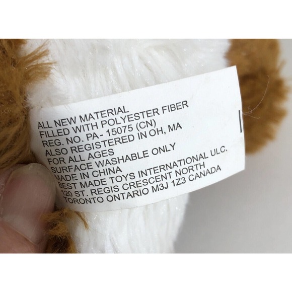 Best Made Toys 2018 11" Brown Bunny Rabbit Plush w/ Long Floppy Ears & A Bow - Picture 5 of 5